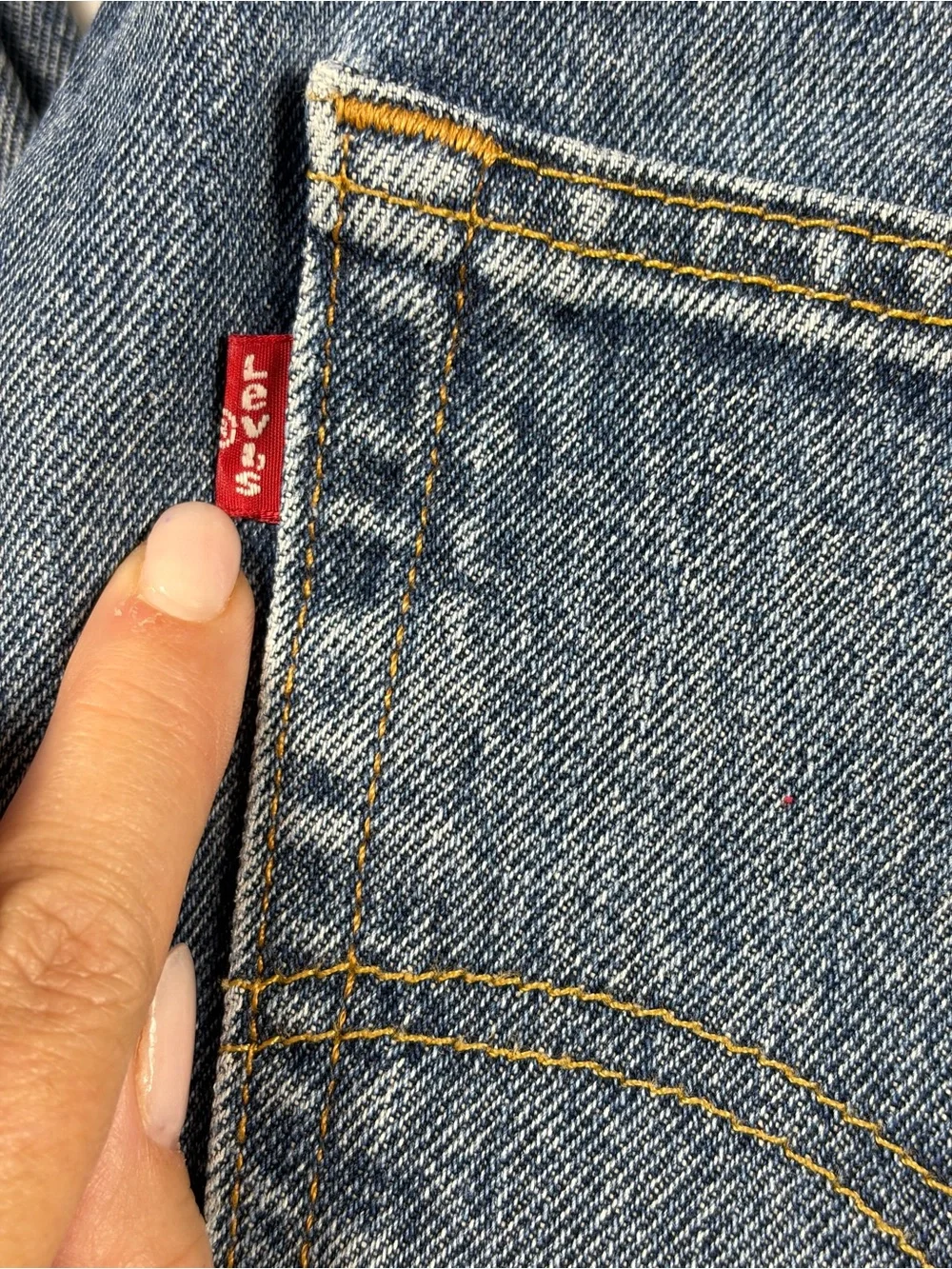 Levi's‎ 505 Men's Medium Blue Straight-Leg Jeans